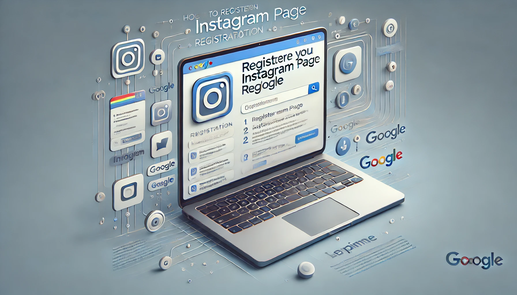 آموزش ثبت پیج اینستاگرام در گوگل