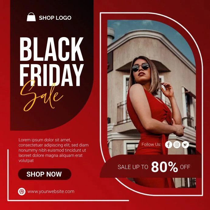 بنر تخفیف جمعه سیاه