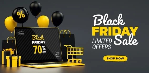 بنر تخفیف جمعه سیاه