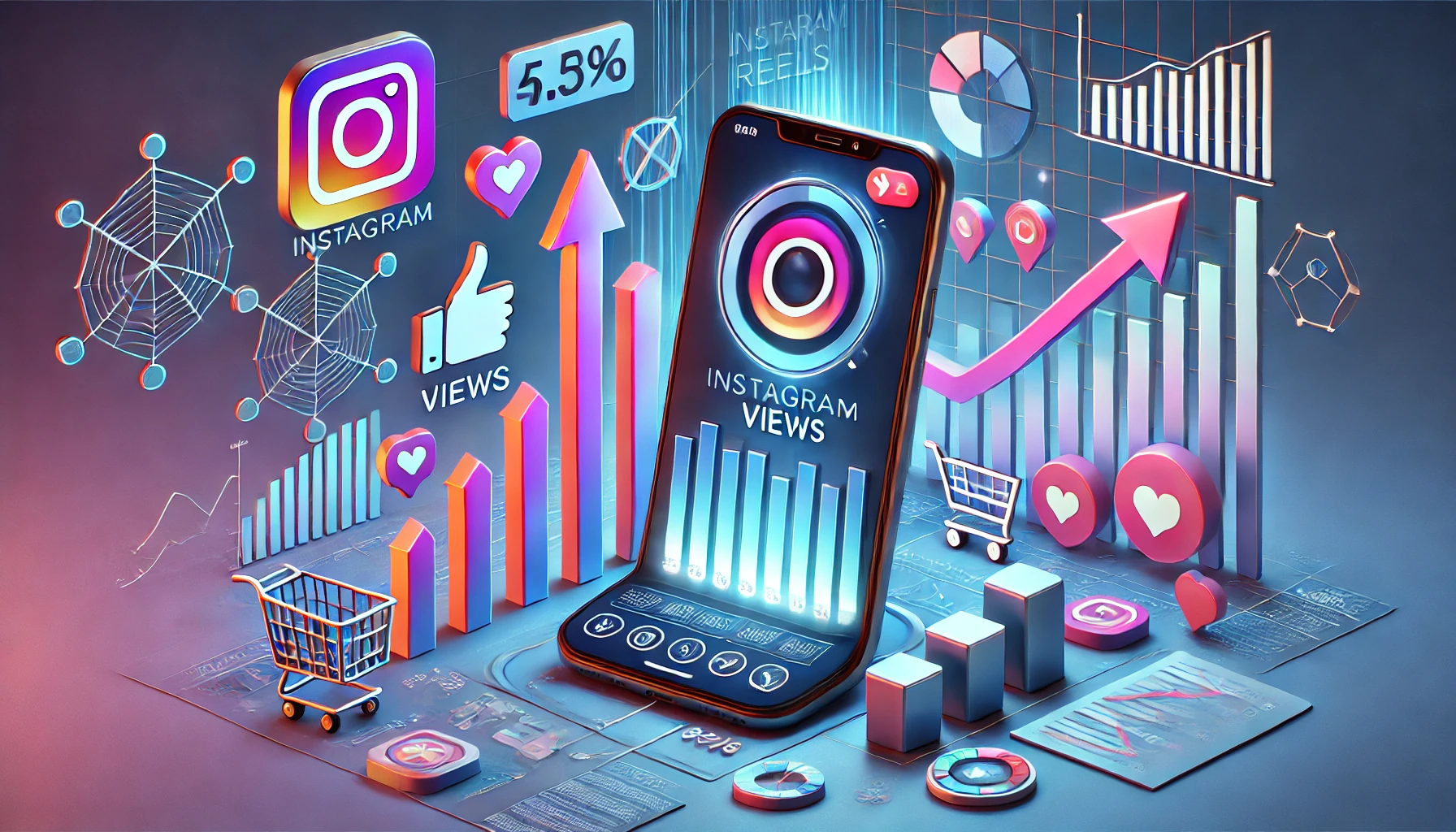 خرید بازدید ریلز اینستاگرام