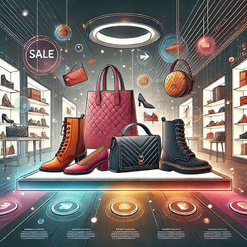 موشن گرافیک فروشگاه کیف و کفش