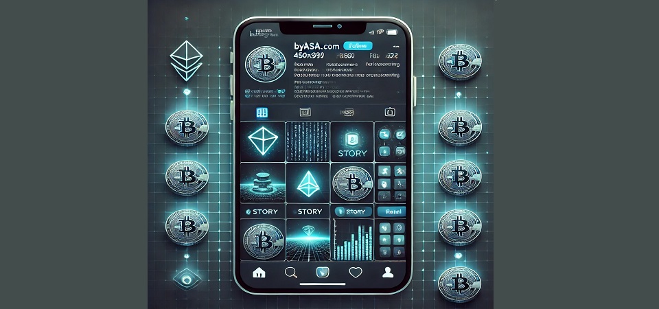 تولید محتوا پیج اینستاگرام ارز دیجیتال